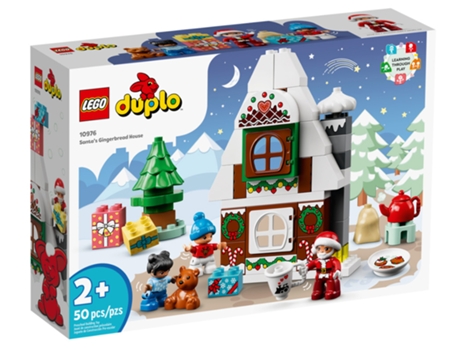 LEGO 10976 Casa de Papá Noel (2 años - 50 Piezas)