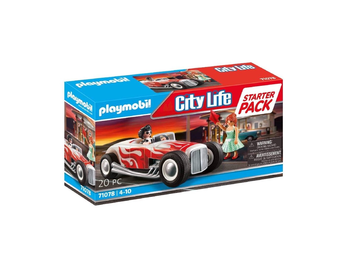 City Life Starter Pack Hot Rod PLAYMOBIL