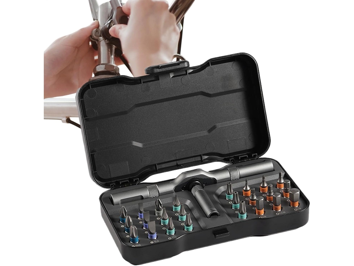 Juego Destornilladores Carraca Juego Destornilladores Reparación Compacto Mango Electrodomésticos, Portátiles