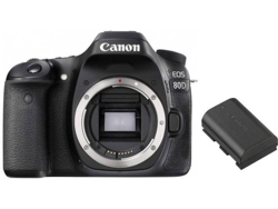 Cámara Reflex CANON EOS 80D + Batería Canon LP-E6N (APS-C)