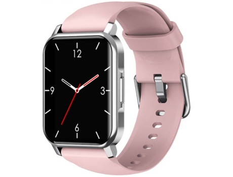 Smartwatch MDUG Monitor de Frequência Cardíaca Rosa