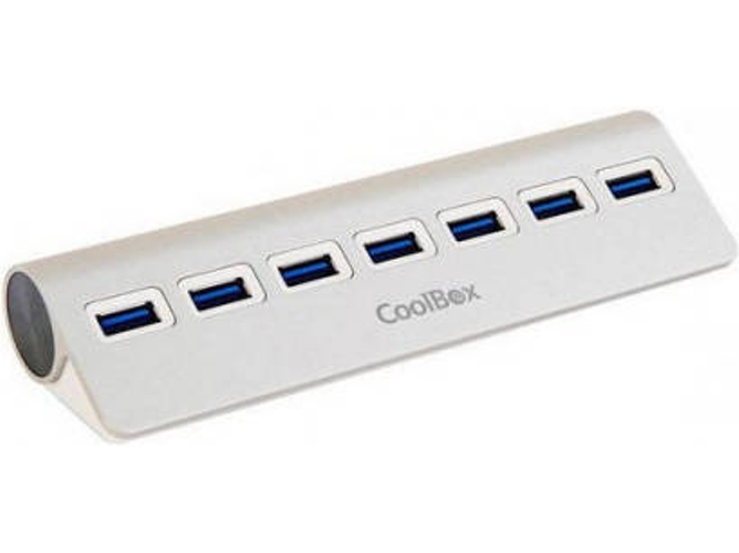 Hub COOLBOX COO-HU7ALU3 (USB 3.0)