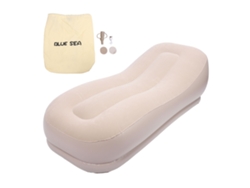 Sofá inflable portátil para coche, ideal para camping o uso doméstico, 68,9 x 29,5 x 19,7 pulgadas.