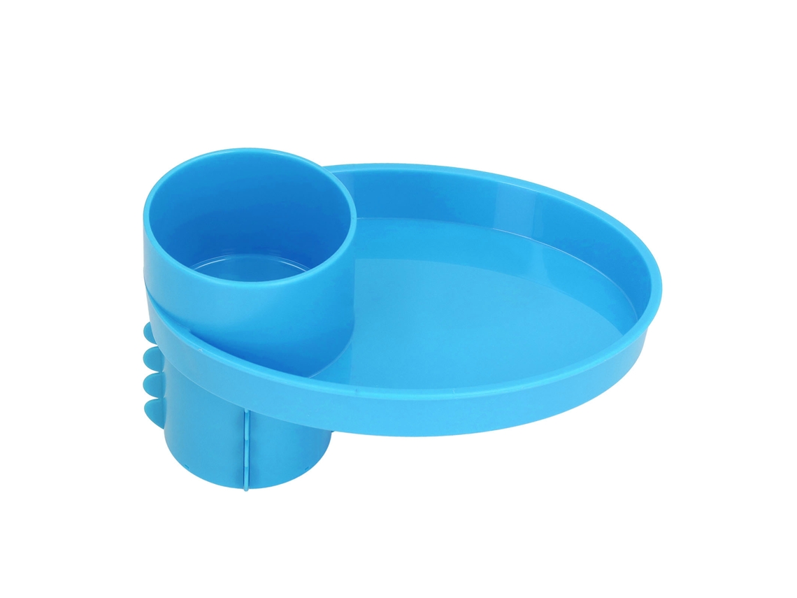Taza Giratoria Para Coche Con Plato Portacomidas, Incluye Plato De Snacks Para Bebés Y Soporte De Vasos