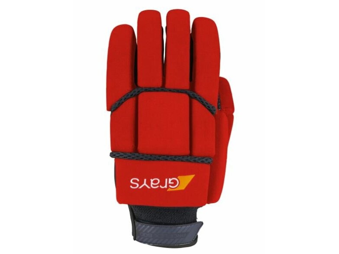 Guantes de Hóquei para Unisex GRAYS HOCKEY (L - Rojo)