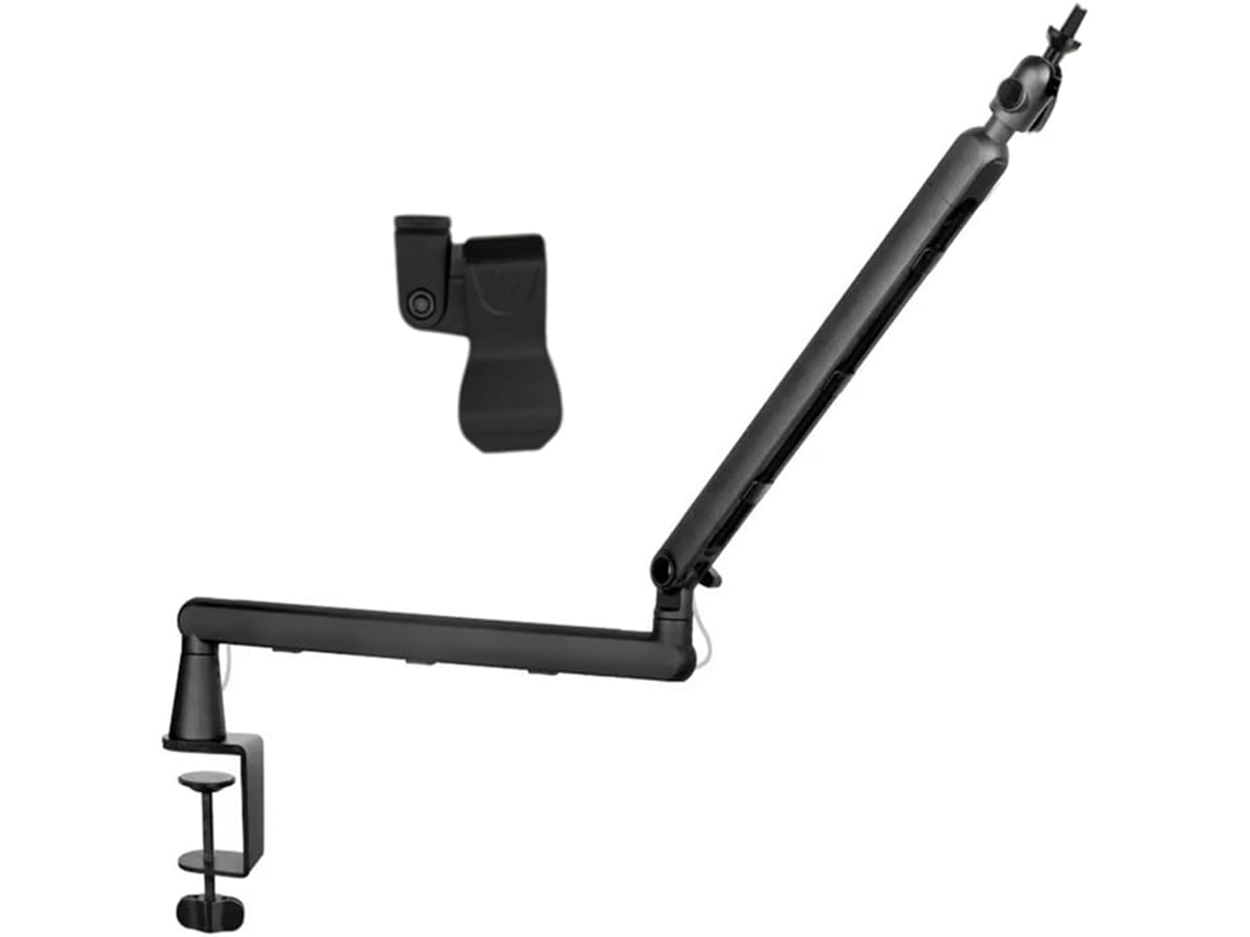 Soporte De Brazo Articulado Con Rotación De 360° Para Micrófono, Micrófono Sin Poste De Extensión.