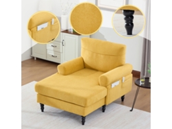 Sillón Acogedor De Chenilla Para El Dormitorio