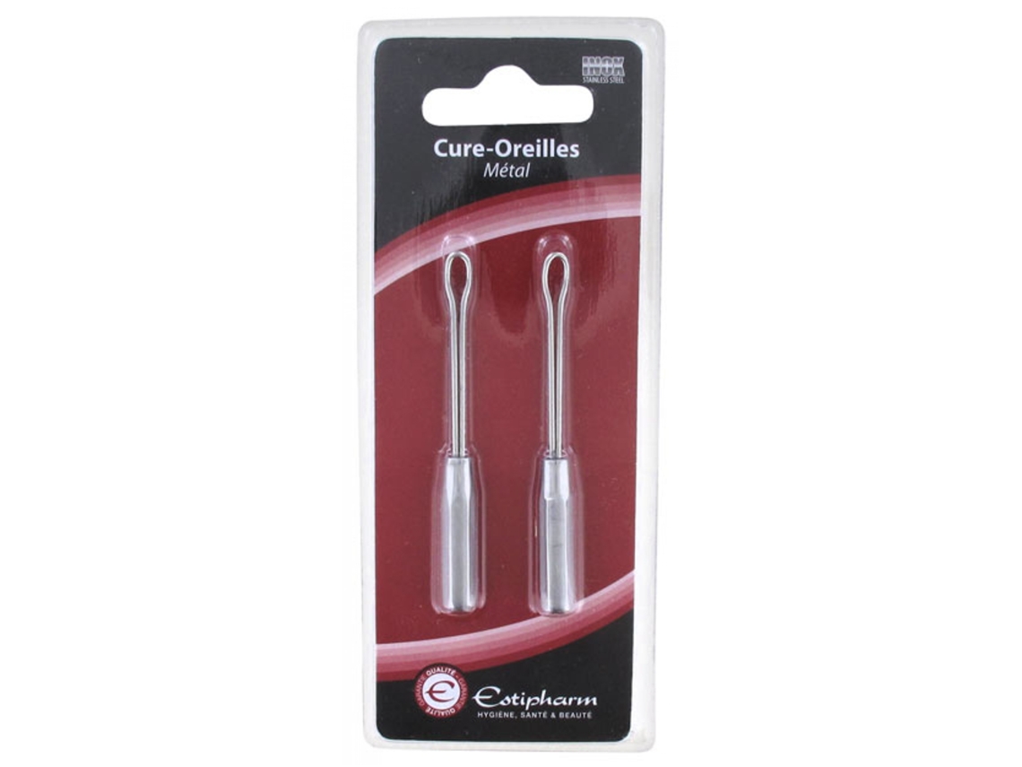 2 Limpiador de Oídos Metal ESTIPHARM