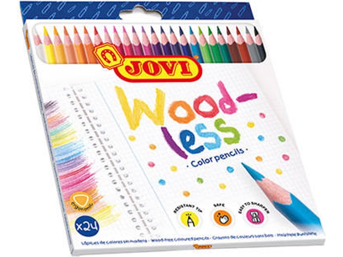 Lápiz de Color Woodless (24 Un - Multicolor)