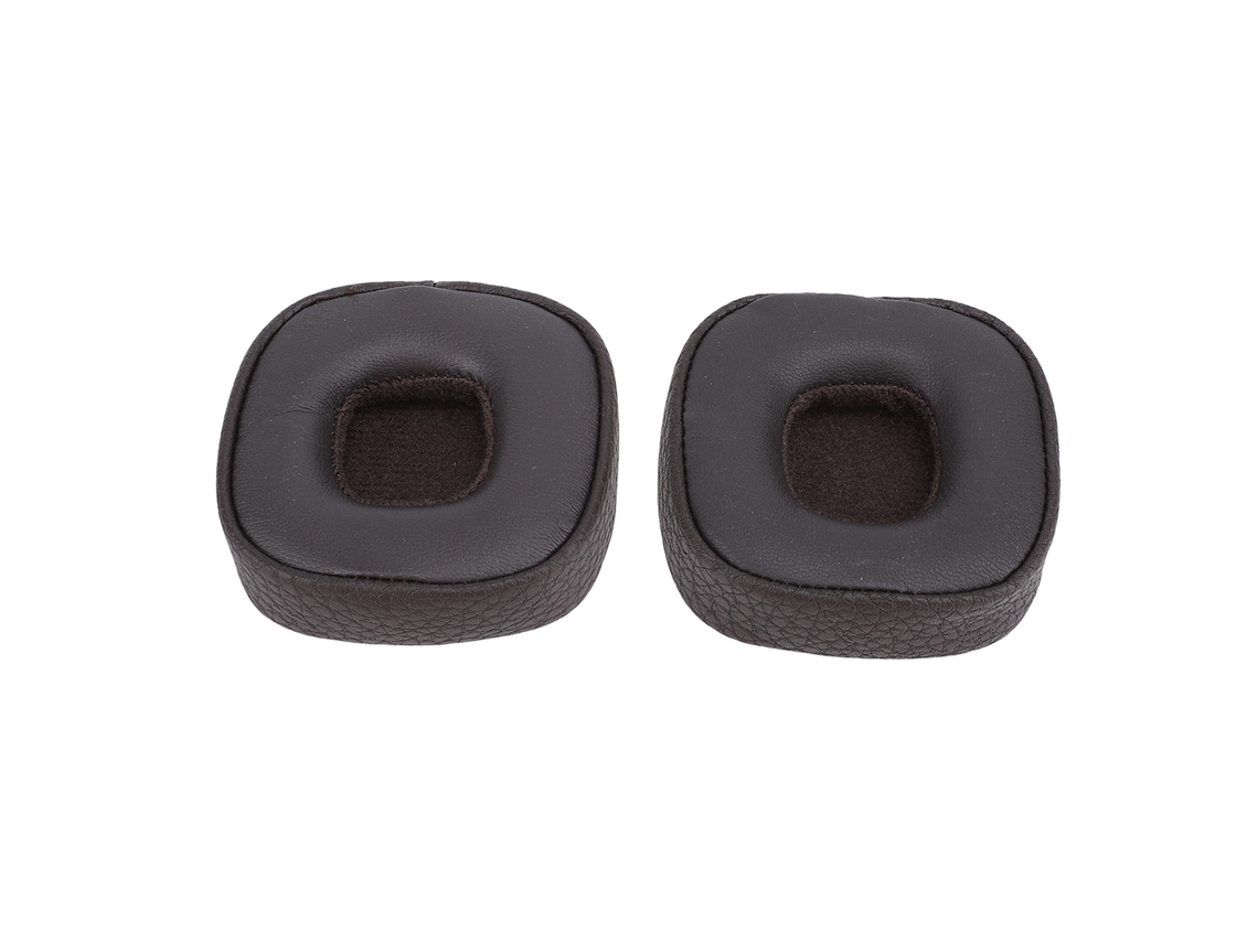 Almohadillas De Repuesto Para Auriculares Bluetooth Major Iv On Ear, De Cuero Proteico Marrón Oscuro.