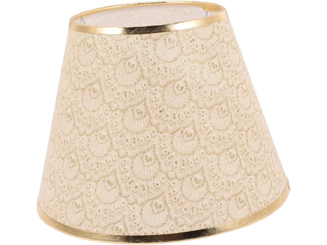 Lámpara De Mesa Elegante De Tela Suave E27