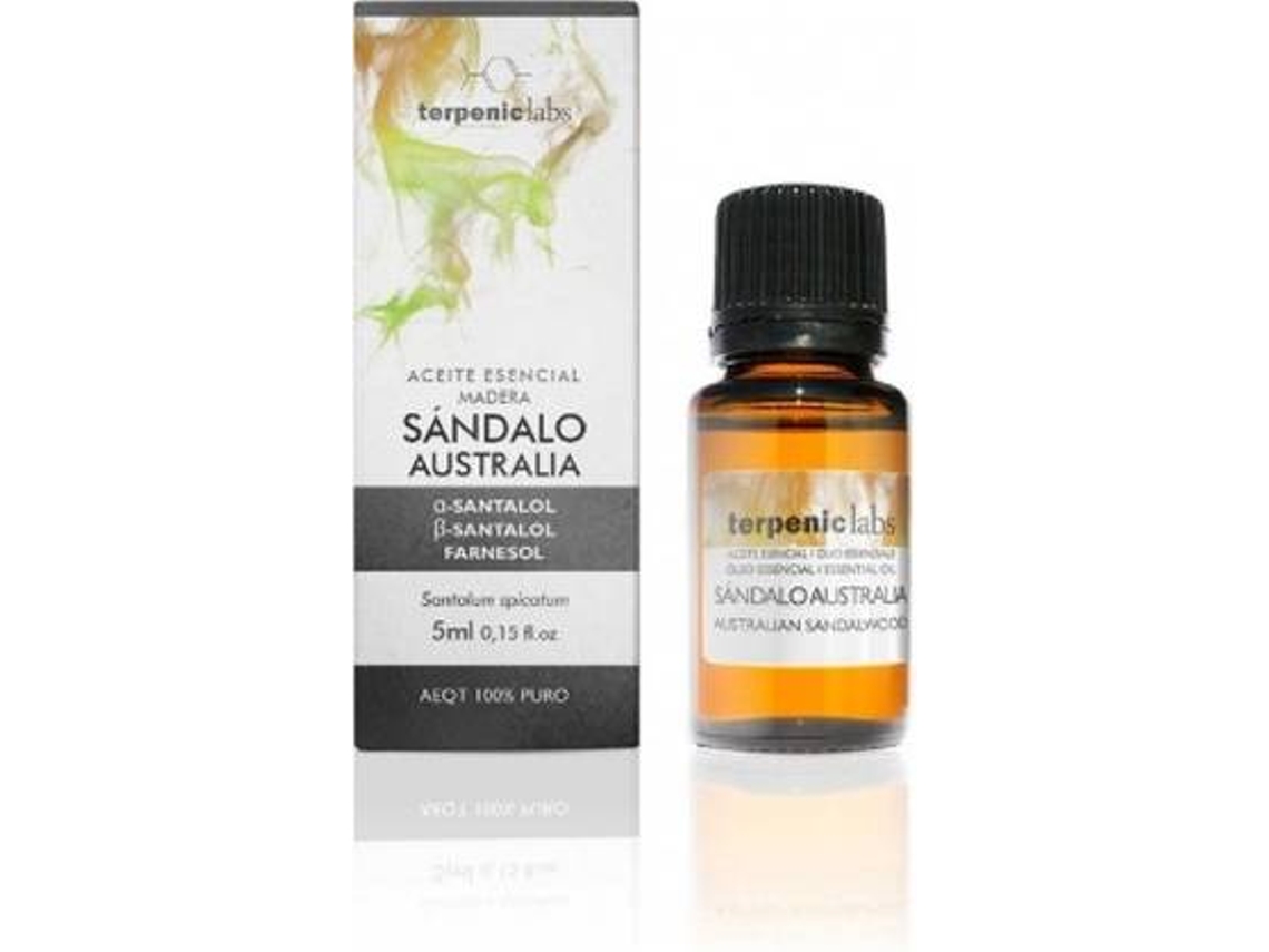 Aceite Essencial TERPENIC Sândalo Austrália (5 ml de óleo essencial (Sândalo))