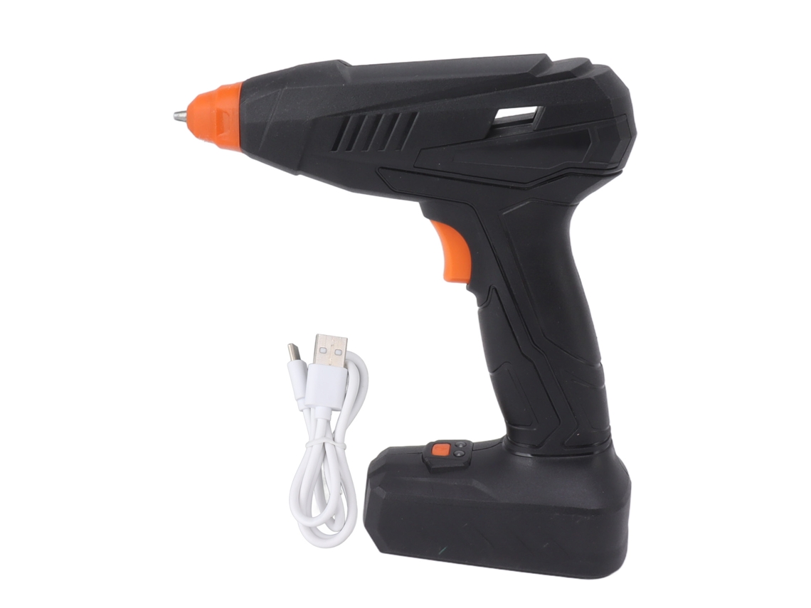 Mini Pistola De Pegamento Termofusible Usb Abs De 5200 Mah, Calentamiento Rápido, Sin Fugas, Portátil Para Manualidades.