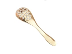 Rolo Facial Antienvelhecimento Em Formato De Golfinho, Ferramenta Gua Sha De Metal Com Uma Única Cabeça Para Relaxar Os Olhos E A Pele.