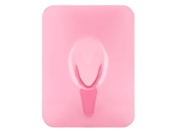Centro de mesa rectangular de acrílico transparente de Baok, ideal para hidroponía, perfecto para la mesa del comedor, el hogar o la oficina, en color rosa.