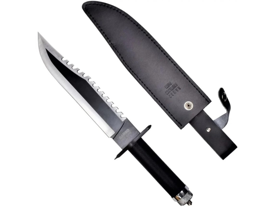 VPMKP-Rambo Ii Cinema Classic 400 Mm Knife With Leather Scabbard