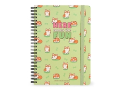 Cuaderno espiral rayado Corgi Legami A4
