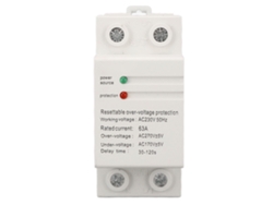 Protector De Sobretensión Y Bajo Voltaje 63a Ac230v Auto-reset Superior Entrada Inferior Salida