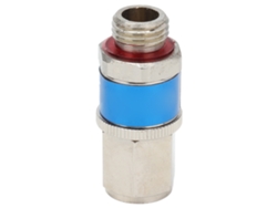 Conector Para Pulverizador Con Rosca G1/4, Rotación De 360°, Sistema Antivibración, Acero Inoxidable.
