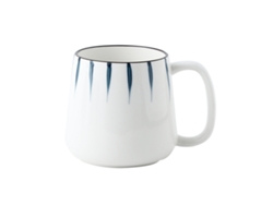 Taza de cerámica pintada a mano de 500 ml para café y agua NEVEANCE