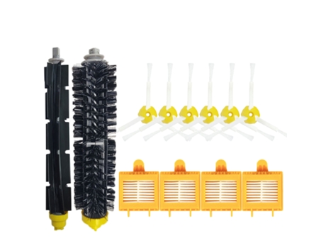 Cepillo de rodillo principal, cepillos laterales, kit de rueda de filtro Hepa para iRobot Roomba 700 Series 760 770 780 790, piezas de robot aspirador
