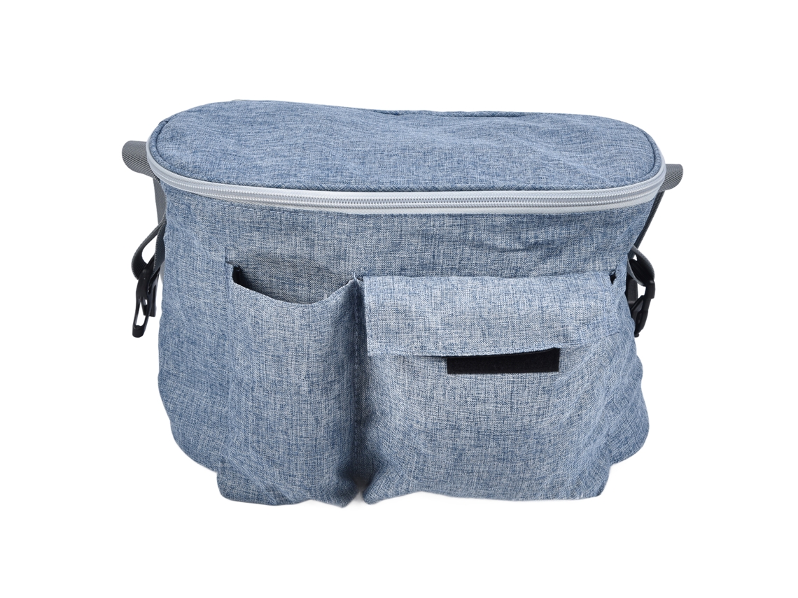 Organizador para cuna con agarradera impermeable universal y accesorios para cuna.