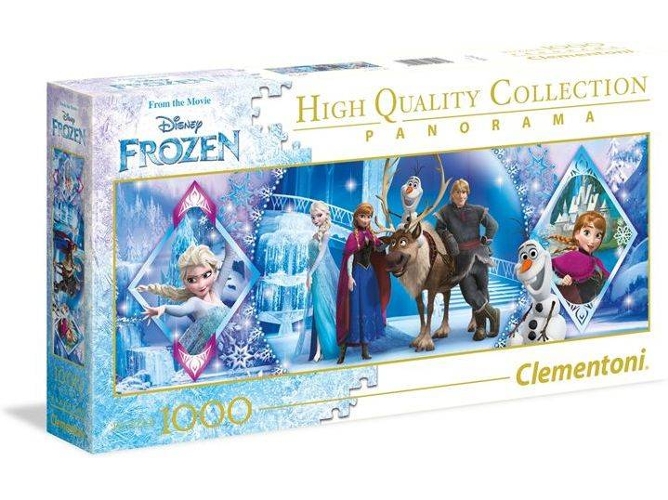Puzzle CLEMENTONI Frozen (1000 Piezas)