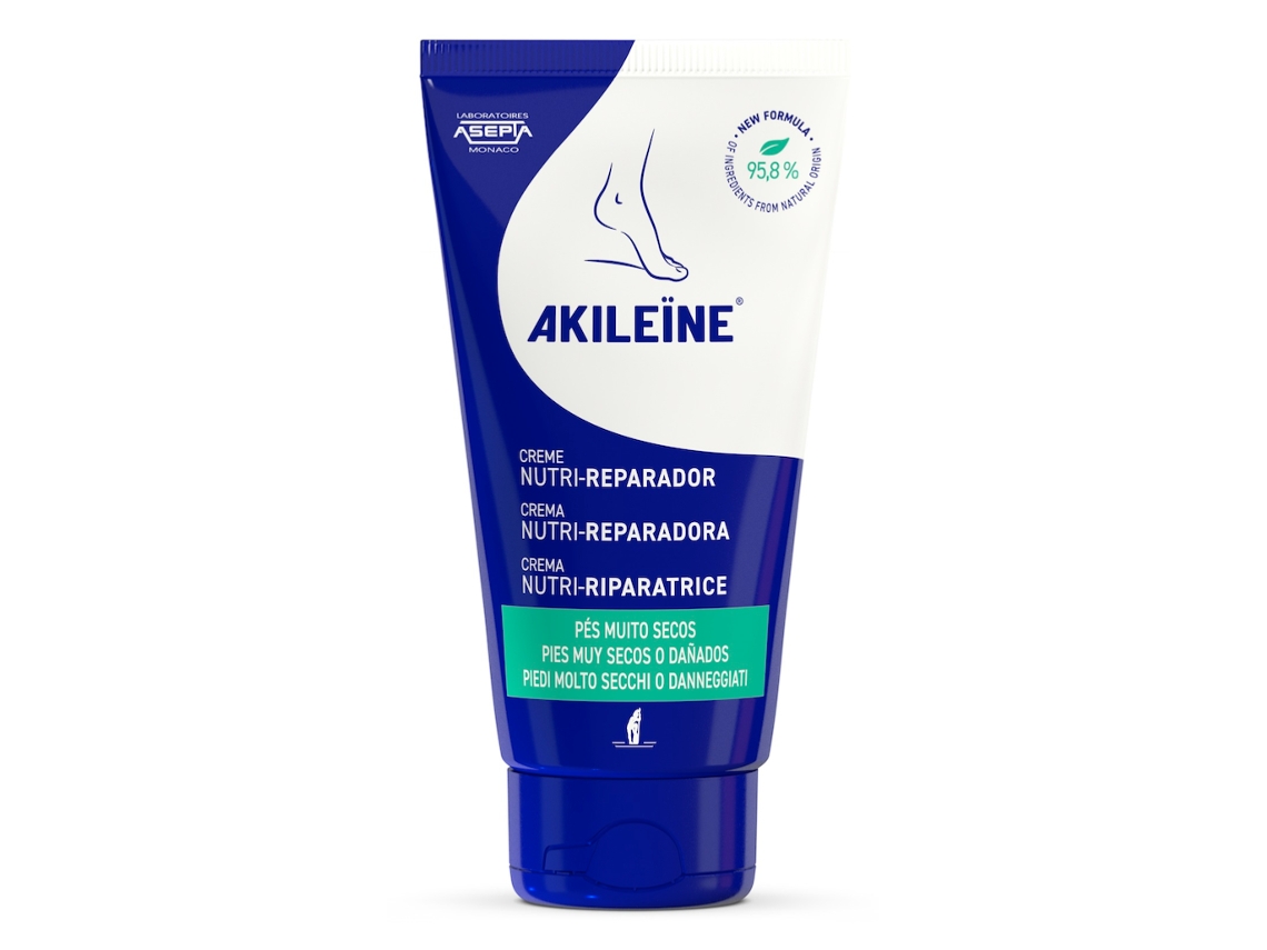 Crema Nutri-Reparadora Pies Secos 75 Ml AKILEÏNE