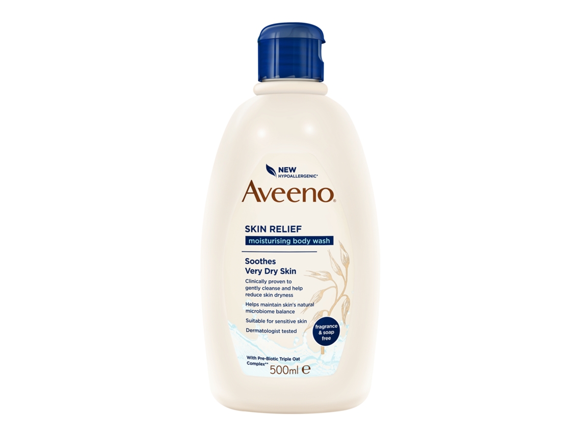 Gel de ducha Aveeno Skin Relief para pieles muy secas