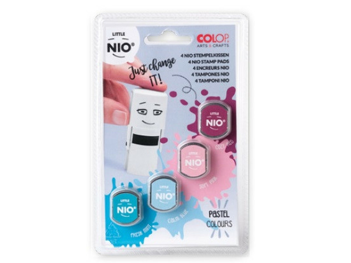 Sello COLOP NIL098 Azul Rojo Rosa