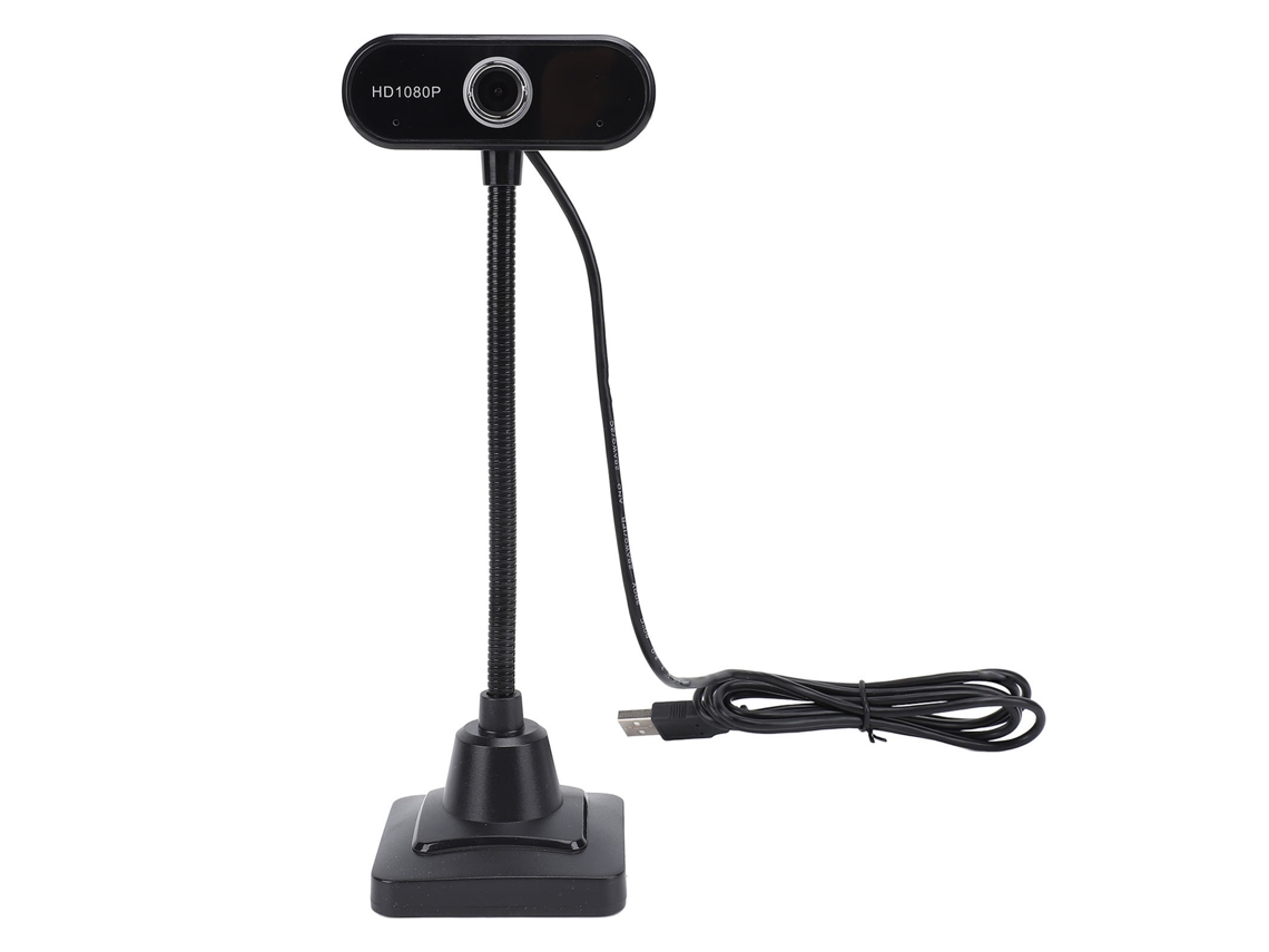 Cámara web 1080p con micrófono USB omnidireccional con cancelación de ruido para Windows 7, 8, 10 y Vista.