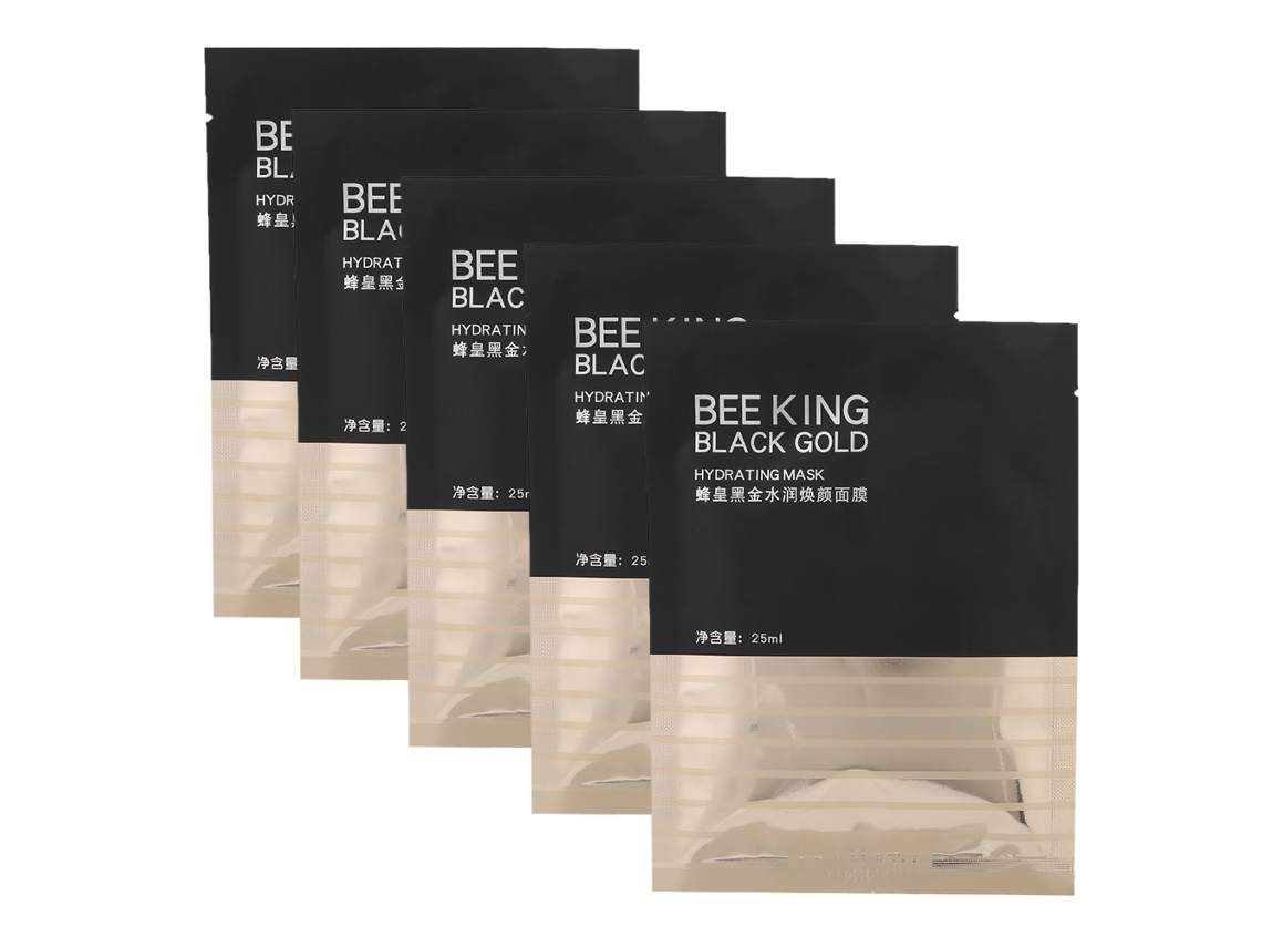 Máscara De Seda Hidratante Y Reparadora Para Rostro, 25ml X 5 Piezas, Ilumina Y Cuidado Facial