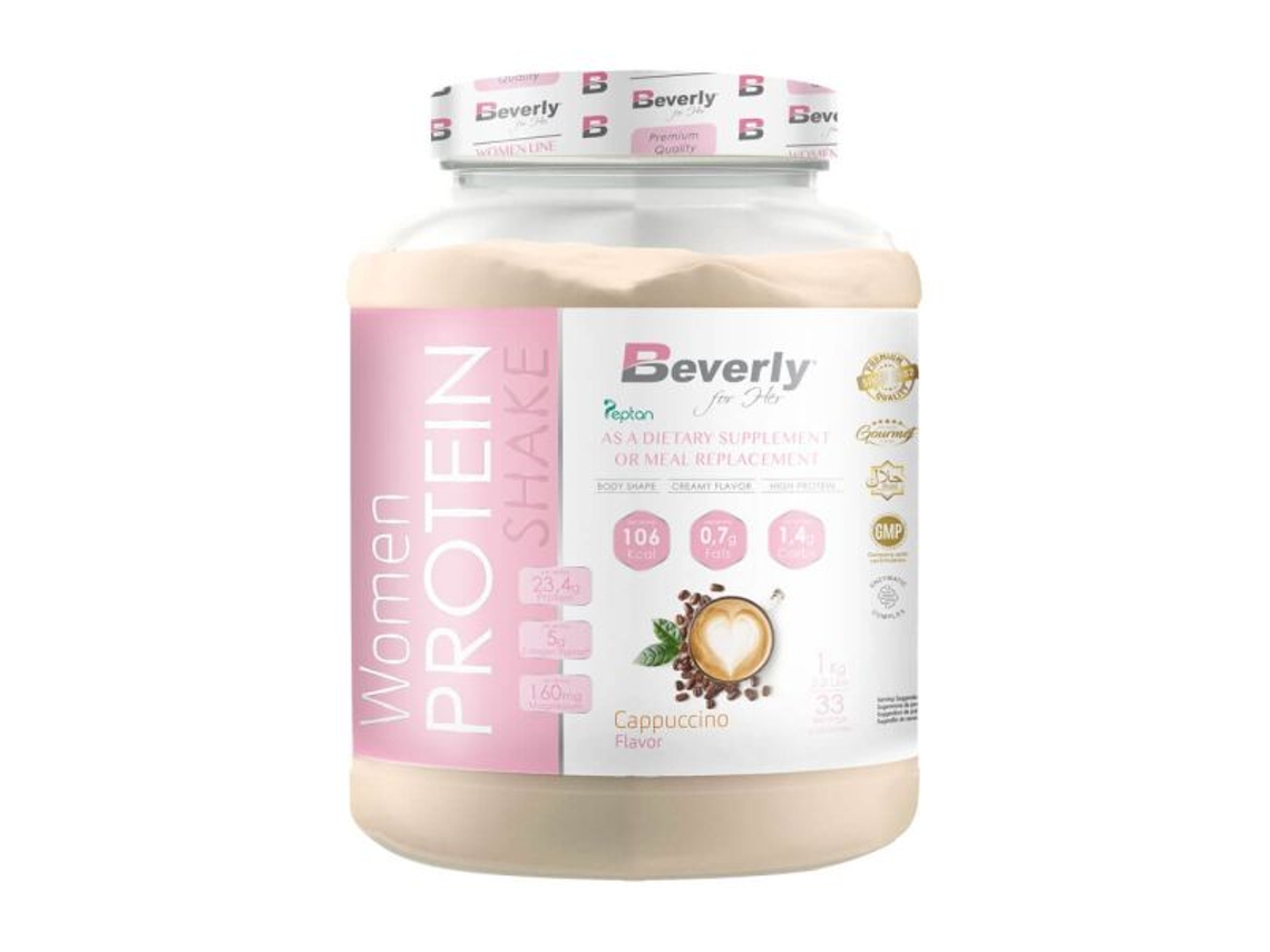 Women Protein Shake - 1kg Capuchino Beverly Nutrition