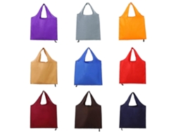 Bolsa de compras colorida, reutilizable y plegable, de gran capacidad y fácil de transportar, ideal para viajes y actividades al aire libre. GOKOCO