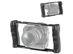 Jaula para videocámara Neewer, estabilizador universal para cámara compatible con placa base Smallrig/Neewer y varillas de 15 mm