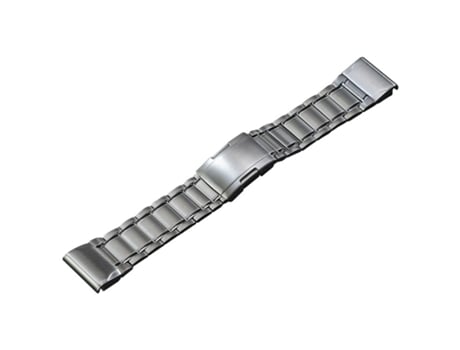 Correa de reloj inteligente para Garmin Forerunner 965/955/945/935 Correa de reloj de acero de titanio de 22 mm con cinco cuentas de liberación ráp...