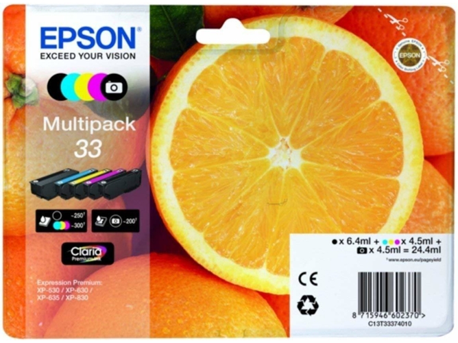 TINTEIRO EPSON C13T33374510