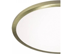 Lámpara de Techo Empotrado CRISTALRECORD Kaju (Dorado - LED - 8 W - Aluminio)