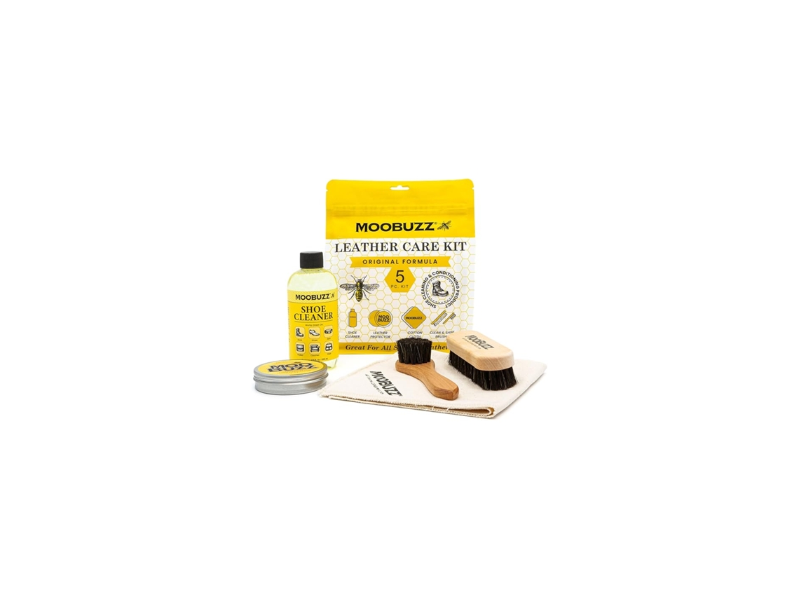 Kit de tratamiento de cuero natural Moobuzz Angelus