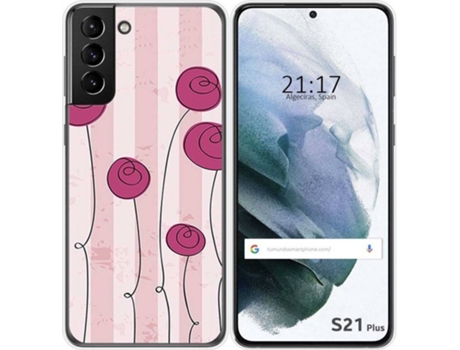 Carcasa Samsung Galaxy S21+ Plus 5G TUMUNDOSMARTPHONE Flores Vintage Multicolor