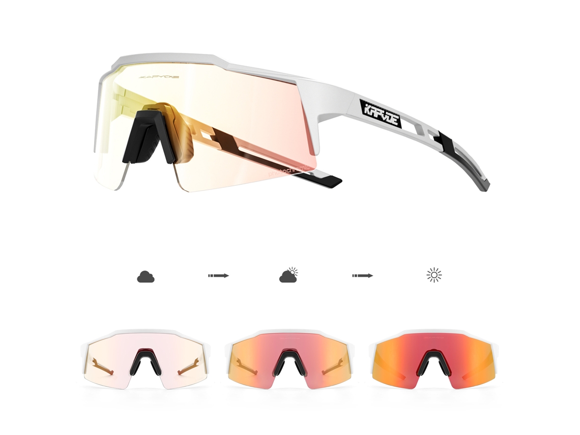 Gafas De Ciclismo, Gafas De Sol Deportivas Para Correr, Lentes Fotocromáticas Para Día Y Noche.