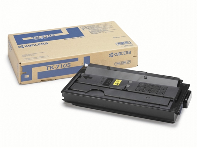 Cartucho de tóner Original KYOCERA TK 7105 Negro para TASKalfa 3010i, 3011i