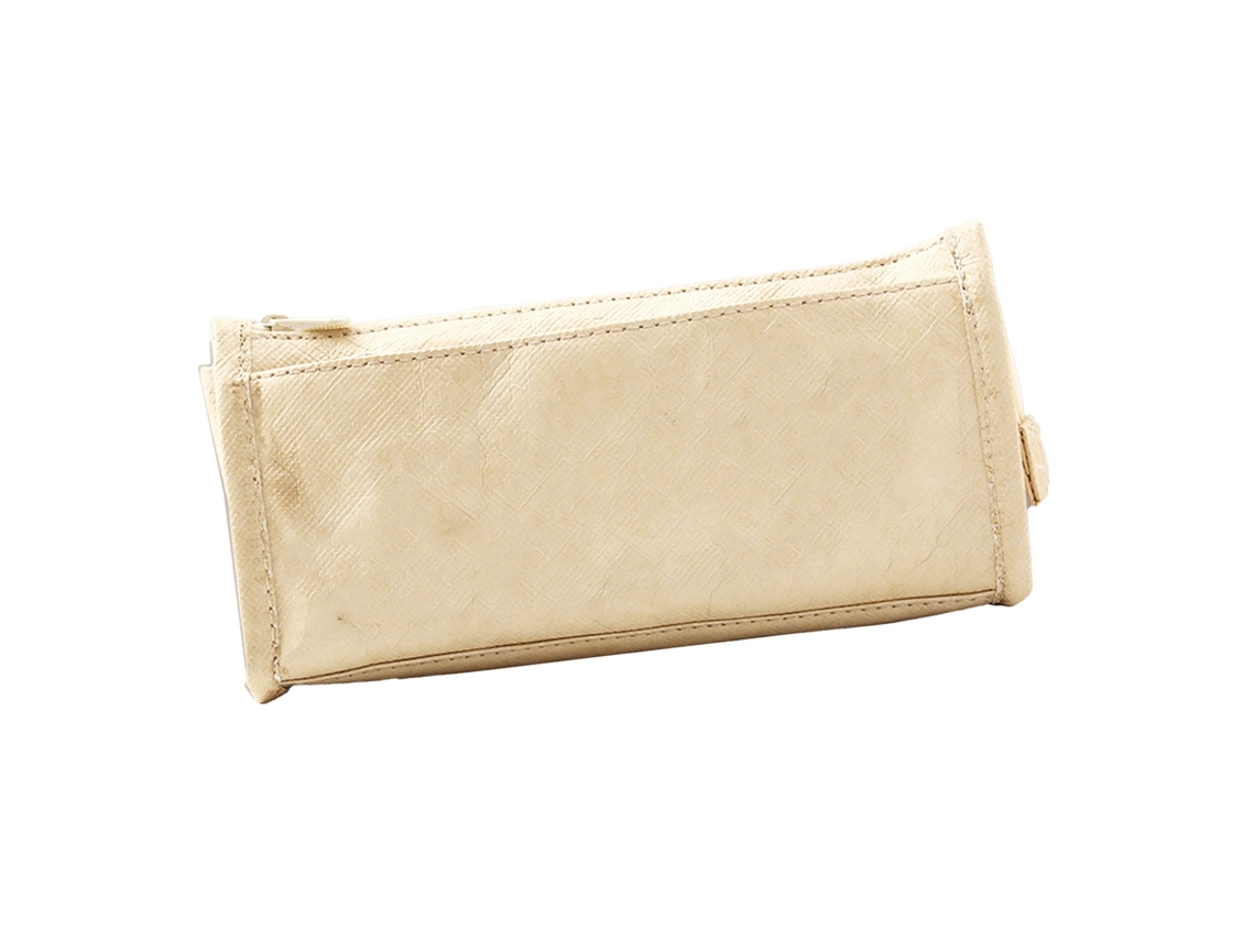 Estuche Grande Para Lápices Estudiantil De Hdpe Papel Bolsa De Almacenamiento Invertido Trapecio Blanco
