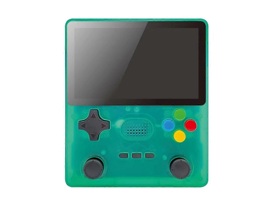 Consola de juegos portátil retro GOKOCO R39s, 64 GB, verde.