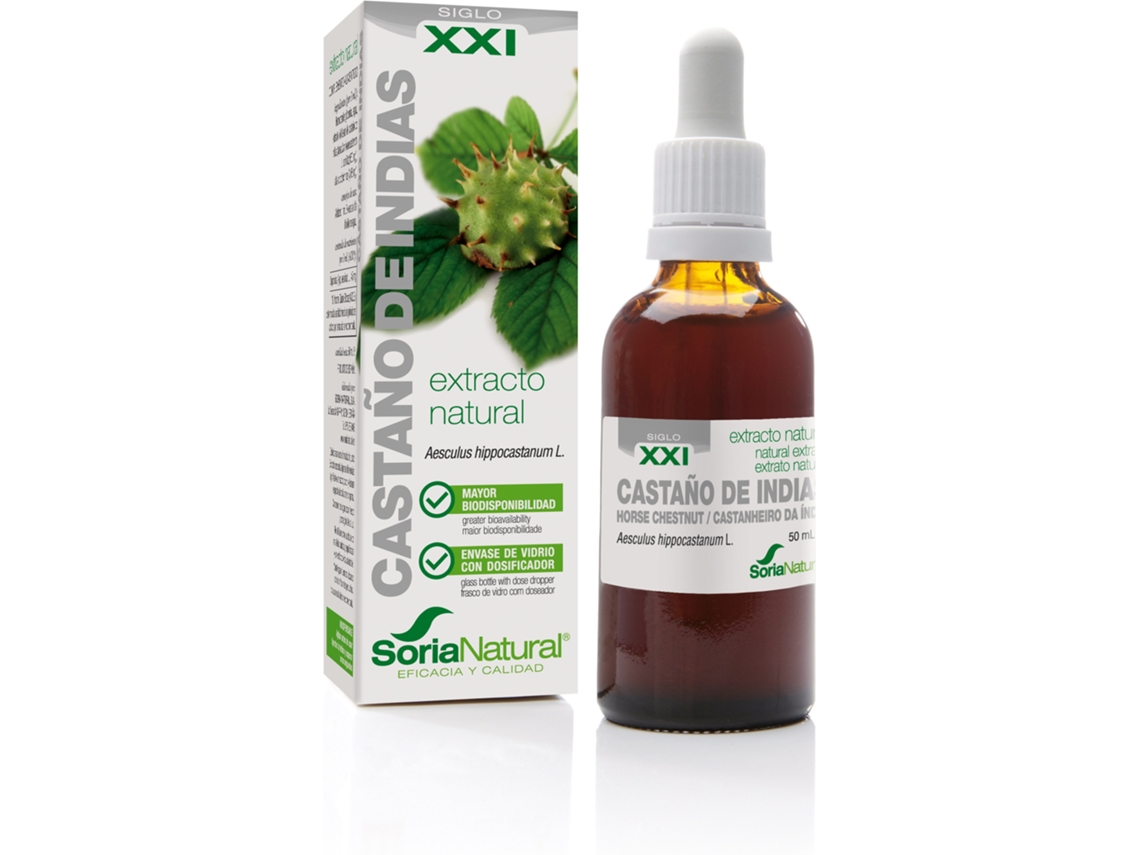 Complemento Alimentar SORIA NATURAL Extracto De Castaño De Indias S Xxi (60 g)