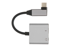 Adaptador de audio digital USB C a 3,5 mm con potencia y portabilidad