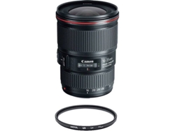 Objetivo CANON EF 16-35mm F4L IS USM + HOYA UX UV 77mm Filtro
