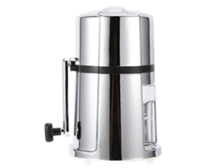 Trituradora de hielo manual portátil Rosewell con cuchilla de acero inoxidable Trituradora de hielo raspado comercial y doméstica
