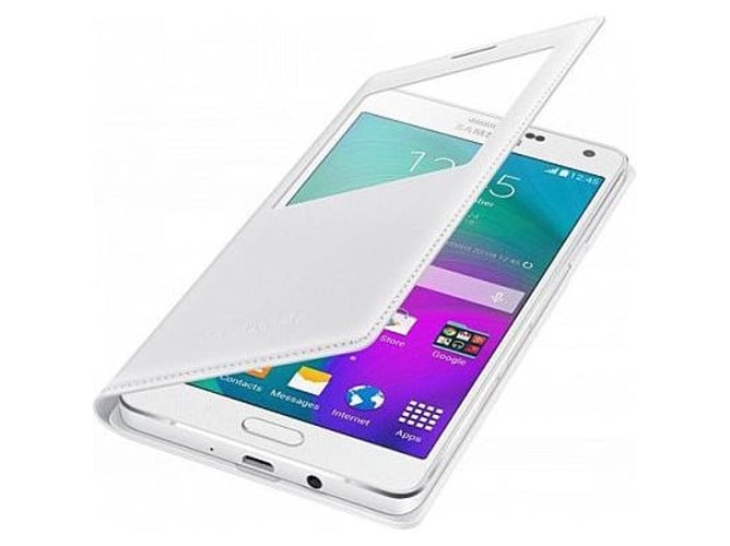 Funda SAMSUNG S-View Galaxy S6 dorado