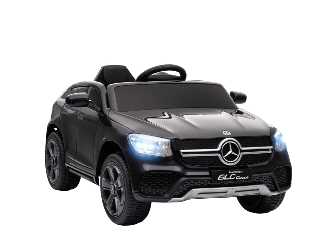 Coche Eléctrico Infantil 12v Mando 2.4g 3 Velocidades Arranque Negro